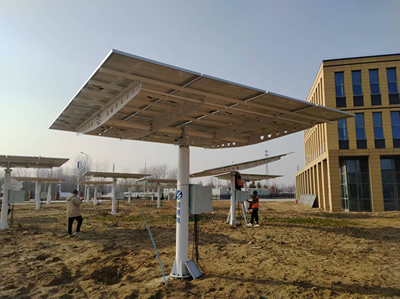120KW DUAL AXIS TRACKING +261KWH BESS